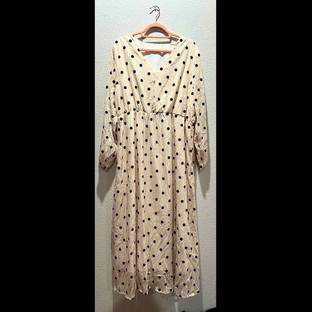 Polkadot Ivory Dress